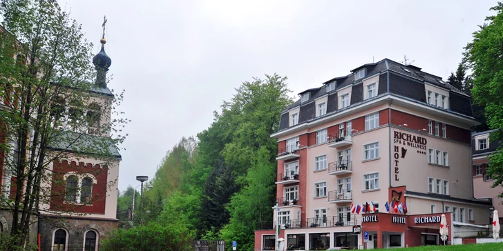 Relax v klidné části Mariánských Lázních s wellness a procedurami