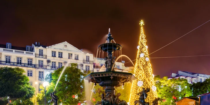Adventní Lisabon, metropole na konci Evropy: 3 noci, letenka a výlet do Sintry