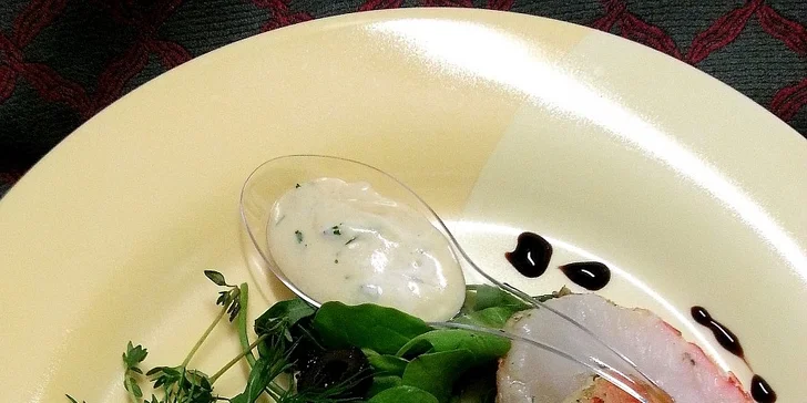 Lahodné degustační menu pro 2 osoby ve Zlatých časech