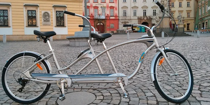 Dvojkolo na celý den: projeďte se Brnem nebo jižní Moravou