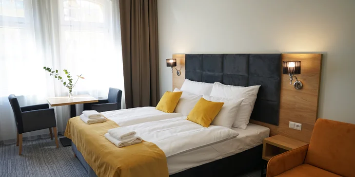 Hotel disponuje krásnymi a moderne zariadenými izbami.