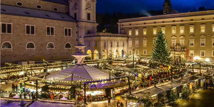Výlet do adventního Rakouska: kouzelné trhy v Salzburgu i zámek Hellbrunn