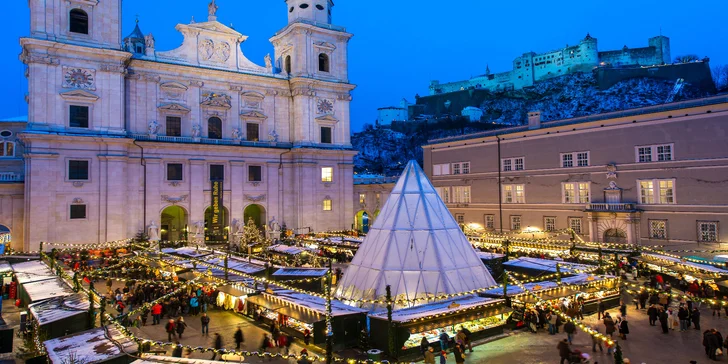 Výlet do adventního Rakouska: kouzelné trhy v Salzburgu i zámek Hellbrunn
