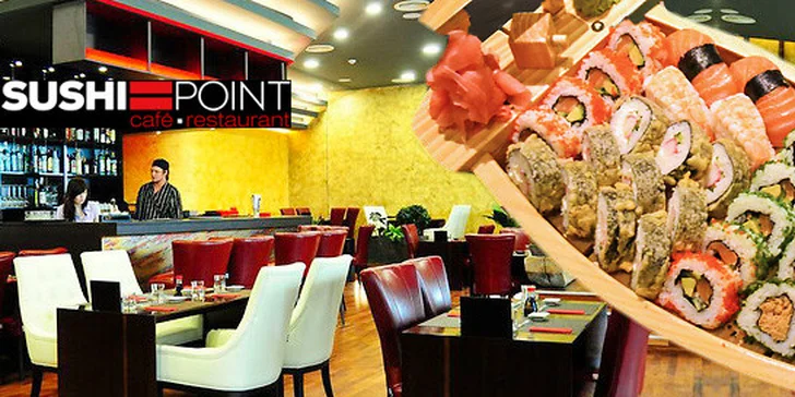 Sushi pro dva v Sushi Point Black Label Ostrava