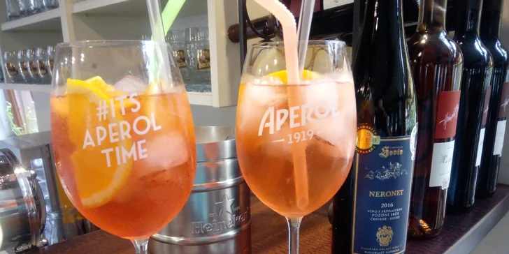 Příjemné osvěžení: Aperol Spritz pro 2 osoby