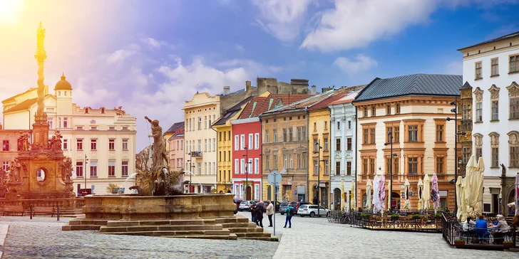 Letní pobyt v Přerově: snídaně či polopenze a poznávání krás Olomoucka