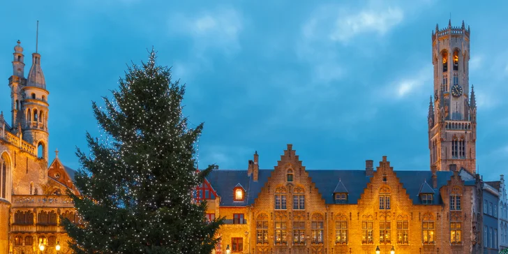 Adventní perly Belgie: zájezd do Brugg, Gentu a Bruselu za památkami UNESCO i na vánoční trhy