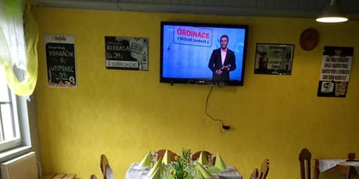 Dostaveníčko v Dostavníku: 2 piva ze široké nabídky nebo pivo a utopenec