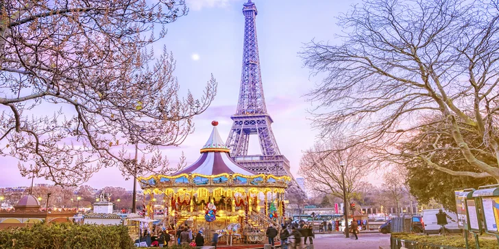 Adventní Paříž a návštěva Disneylandu s ohňostrojem vč. ubytování na 1 noc