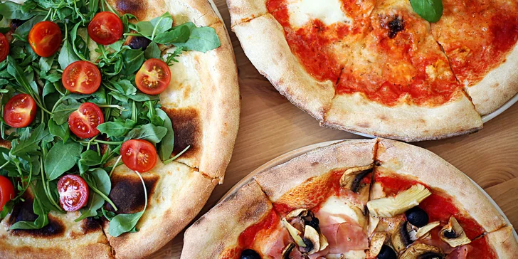 Pravá italská pizza a nealko nápoj pro 1 i 2 v restauraci s italským kuchařem