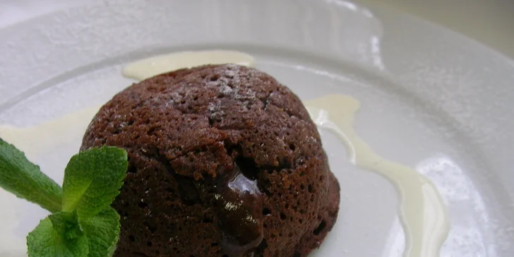 A jdeme do finále! Čokoládový fondant je skvělou tečkou.