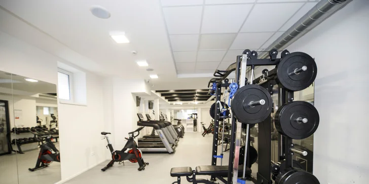 Do tela si dáte aj v hotelovom fitness. Tiež sem máte vstup zaistený.