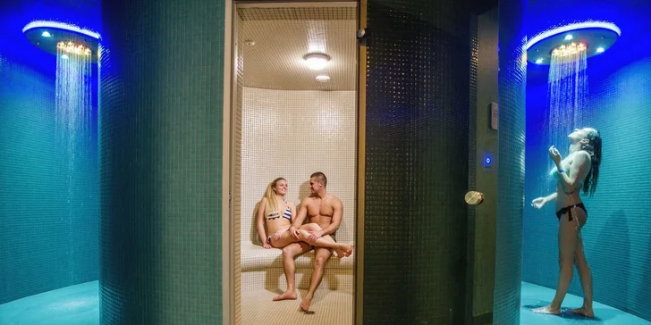 Hotel má i zcela nové wellness centrum, kam máte volný vstup. 