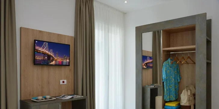 V hoteli je k dispozícii pripojenie na Wi‑Fi zdarma.