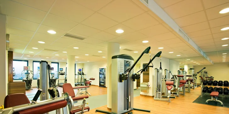 Protáhnout svaly můžete ve zdejším fitness centru.