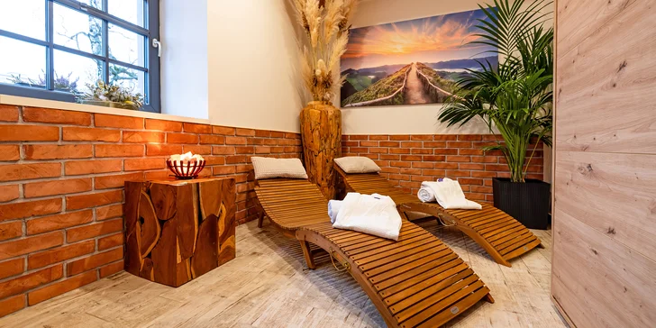 V apartmáne nájdete aj vlastné wellness.
