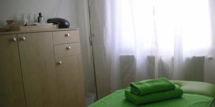 Užijte si 50minutovou masáž.