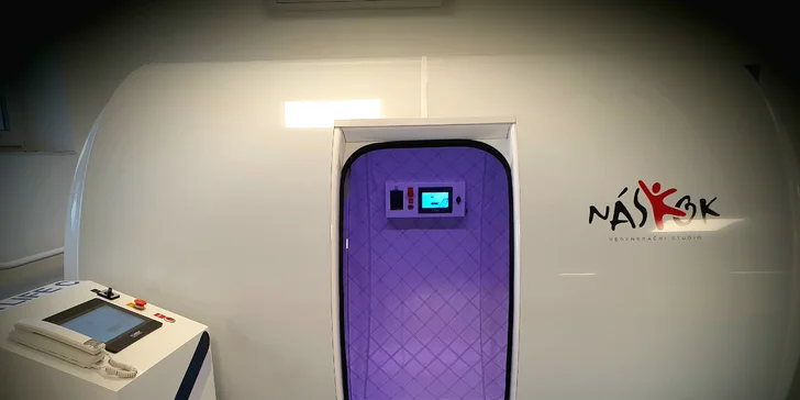 V centru používají největší a zcela novou a jedinou barokomoru až pro 4 osoby na jižní Moravě.