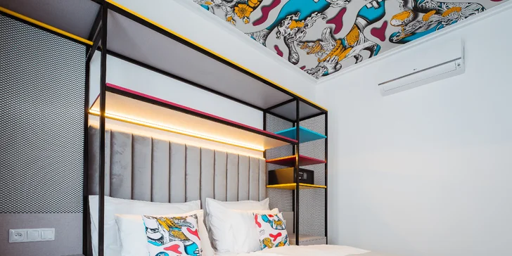 Připravený je pro vás pětilůžkový apartmán. 