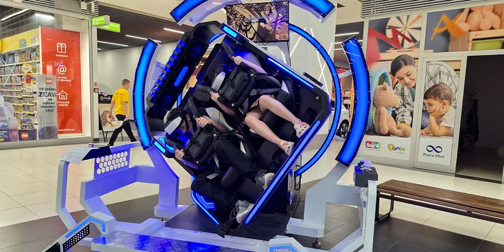 Zažite virtuálnu realitu s 360° rotáciou v Roller Coaster simulátore