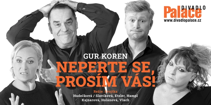 Na prknech září hvězdy jako Ondřej Vetchý, Jiří Langmajer, Miroslav Etzler, Vanda Hybnerová, Adéla Gondíková a další.