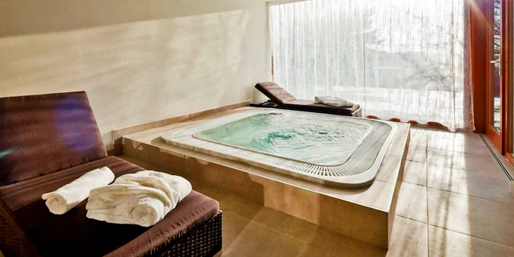 Dle zvolené varianty si užijete denně dvě hodiny ve wellness...