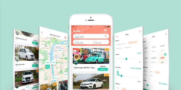 Půjčte si auto přímo od vlastníka.