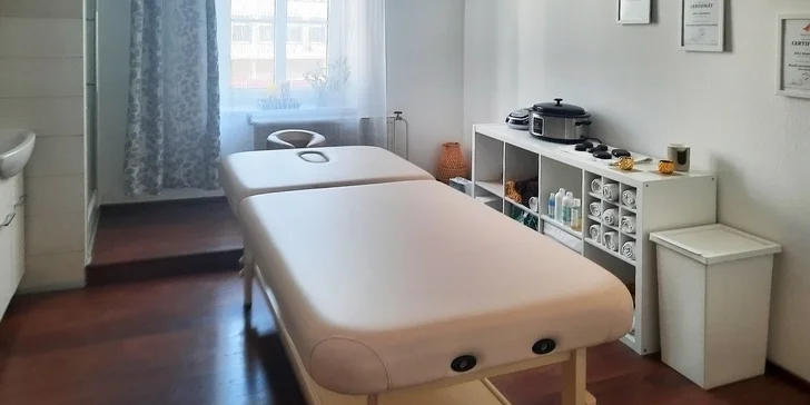 Vyberte si, zda pod rukama zkušené masérky strávíte 30, 45 nebo 60 minut.