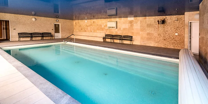Do hotelového wellness máte neobmedzený vstup.