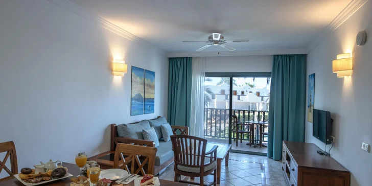 V apartmá nechybí televize, Wi‑Fi připojení a balkon či terasa.