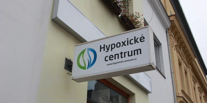 Z ulice je Hypoxciké centrum vidět na první dobrou.