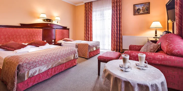Hotel se nachází ve známém lázeňském městečku Kudowa Zdrój.