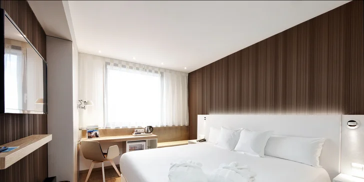 Vyberete si ze 4 typů pokojů (na fotce Junior Suite).
