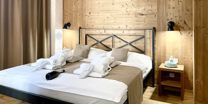 Ubytování je skvělé pro celou rodinu - apartmán je čtyřlůžkový. 
