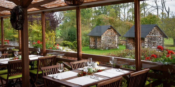 Snídaně a večeře lze dokoupit v restauraci penzionu. 
