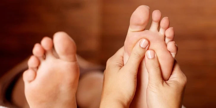 Reflexná masáž chodidiel v Salóne Venere