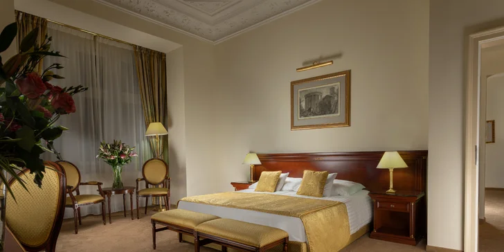 K Junior Suite patří velký balkon.