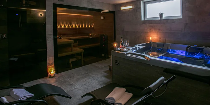 Vybrat si můžete i variantu s wellness.