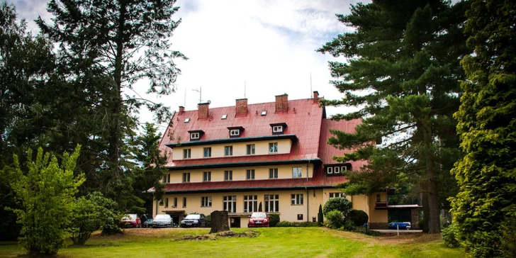 Podává se v restauraci rodinného hotelu Skalní město.
