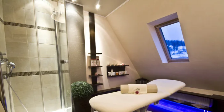 Využijte slevu na spa procedury včetně masáží.