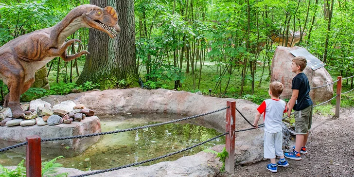 Navštivte park plný dinosaurů a zábavy: 2denní vstup do polského Zatorlandu