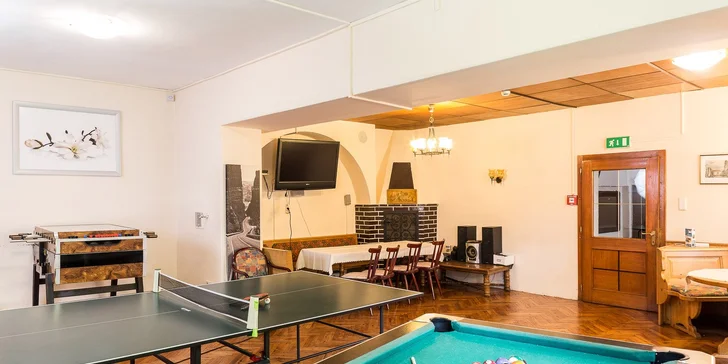 A co navštívit hernu a zahrát si kulečník nebo stolní tenis?