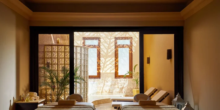 V hotelu je také luxusní spa (za příplatek).