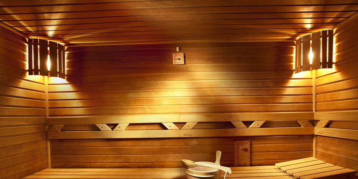 Přímo v hotelu je i wellness, kam v rámci balíčku budete mít 60min. privátní vstup. 