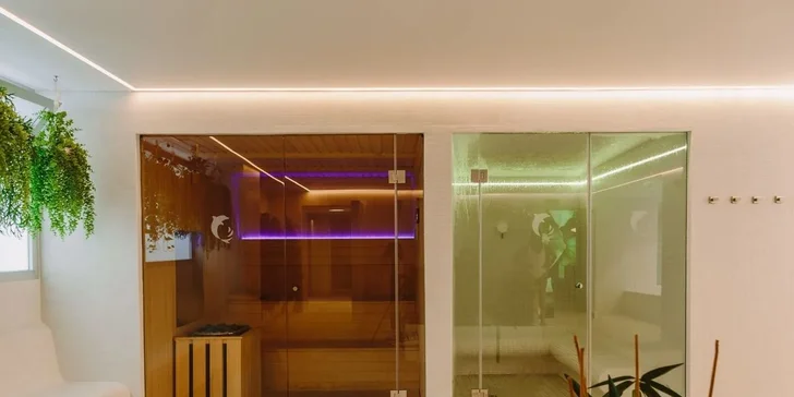 Za poplatek můžete využít také hotelové wellness centrum. 