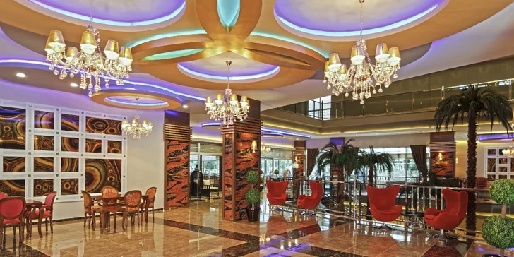 Podoba hotelu odpovídá počtu hvězdiček na jeho fasádě. 