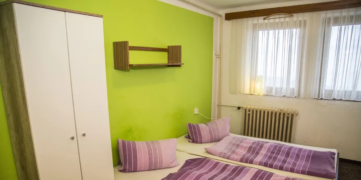 Ubytování je jednoduché a útulné.