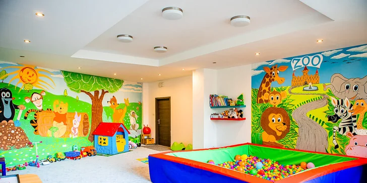 V hotelu nechybí dětský koutek.