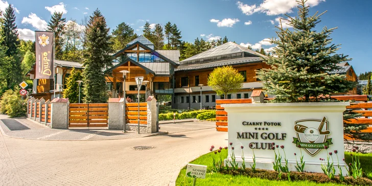 5* pobyt v poľskej Krynici: strava, neobmedzený vstup do wellness, animačný program, minigolf