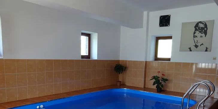 V balíčku máte hodinový vstup do privátního wellness.